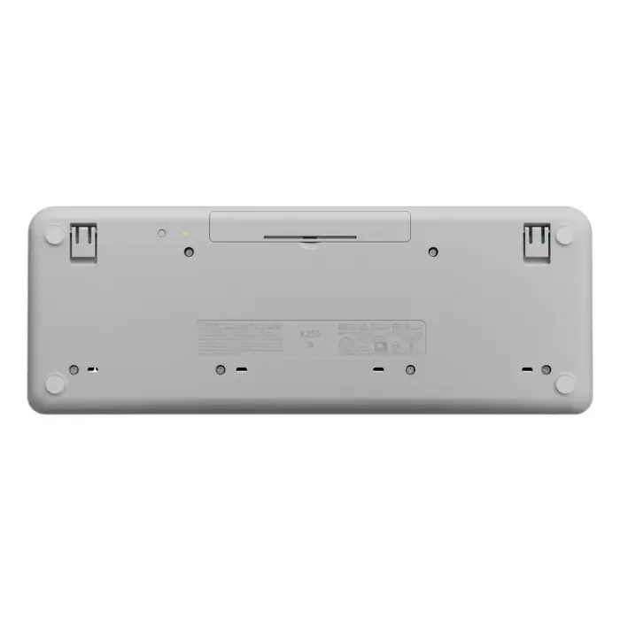 Teclado Logitech K250 Compact Inalámbrico Bluetooth Blanco 920-013446 (3).webp