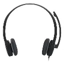 Headset Logitech H151 Stereo Alámbrico USB-A Negro 981-000587 (1).webp