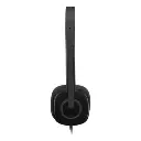 Headset Logitech H151 Stereo Alámbrico USB-A Negro 981-000587 (2).webp