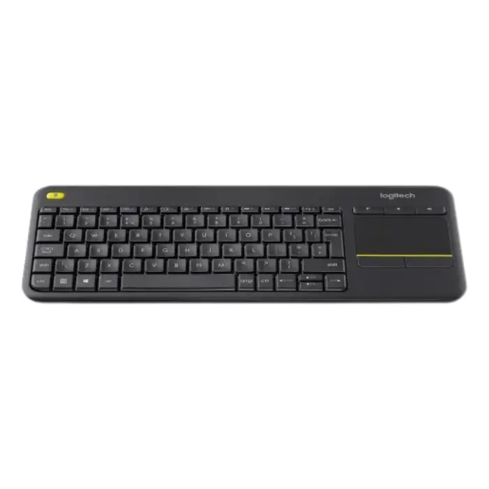 Teclado Logitech K400 Plus Inalámbrico USB-A TouchPad Negro 920-007119 (1).webp