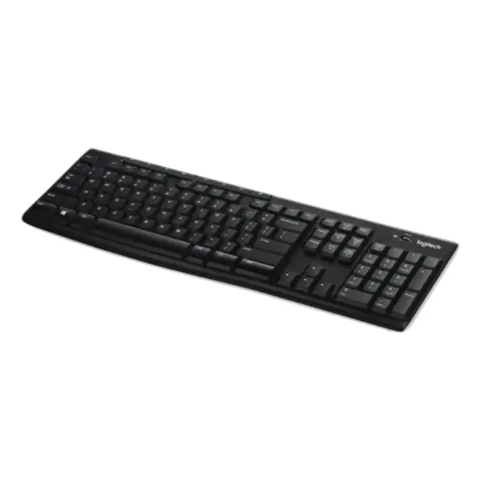 Teclado Logitech K270 Inalámbrico USB-A Negro 920-004426 (1).webp