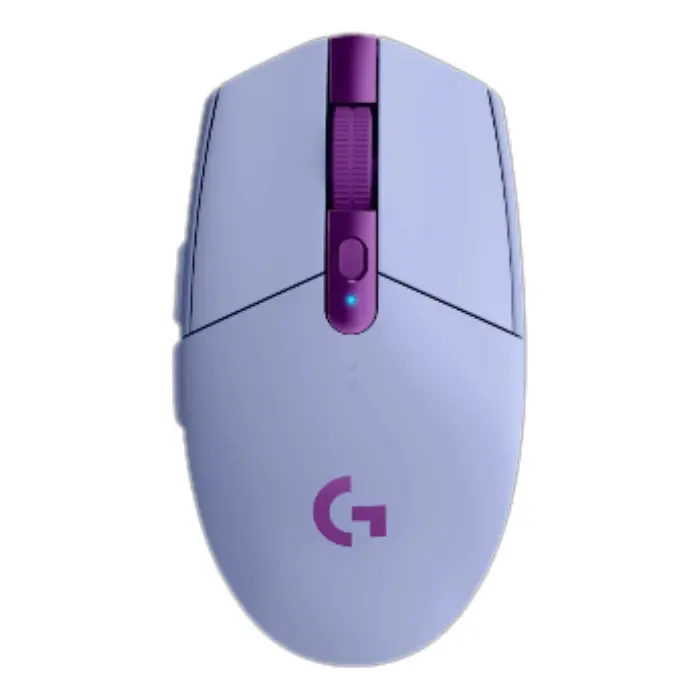 Mouse Logitech G305 LightSpeed Inalámbrico Bluetooth 12.000DPI Lila 910-006020.webp
