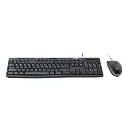 Kit Teclado y Mouse Logitech MK200 Media Corded Alámbricos USB-A Negros 920-002714 (1).webp
