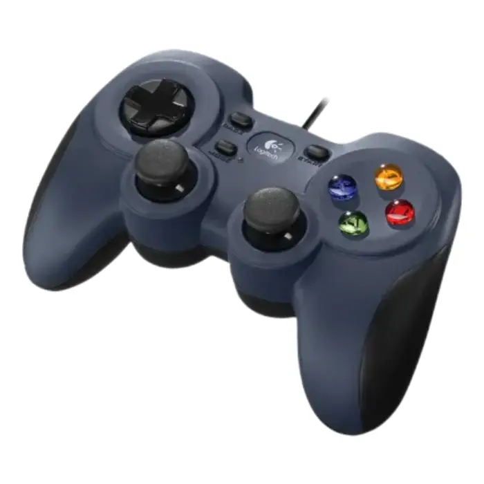 Control Logitech GamePad F310 Alámbrico USB-A AzulNegro 940-000110 (1).webp