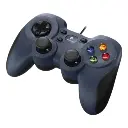 Control Logitech GamePad F310 Alámbrico USB-A AzulNegro 940-000110 (1).webp