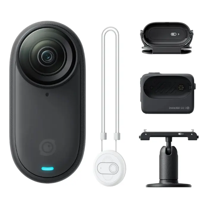 Cámara de Acción Insta360 Go 3S 4K 128GB Standard Edition Negra CINSAATA (5).webp