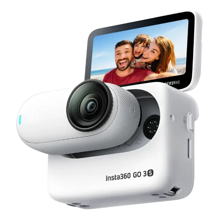Cámara de Acción Insta360 Go 3S 4K 128GB Standard Edition Blanca CINSAATA (1).webp