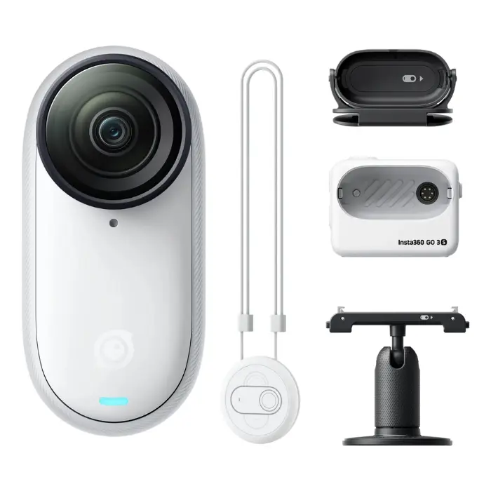 Cámara de Acción Insta360 Go 3S 4K 128GB Standard Edition Blanca CINSAATA (5).webp