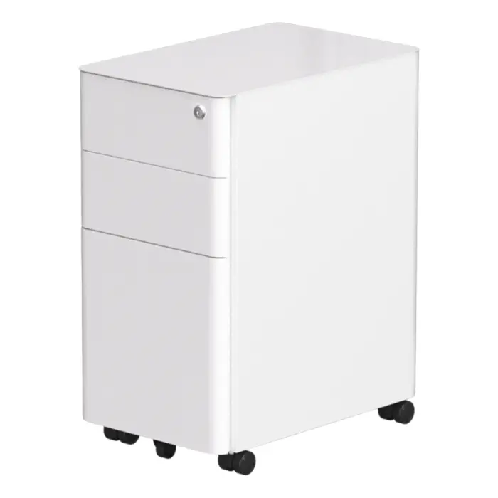 Cajón Móvil FlexiSpot RC5-W Llave 3-Gabinetes Blanco AGFLS00002 (1).webp