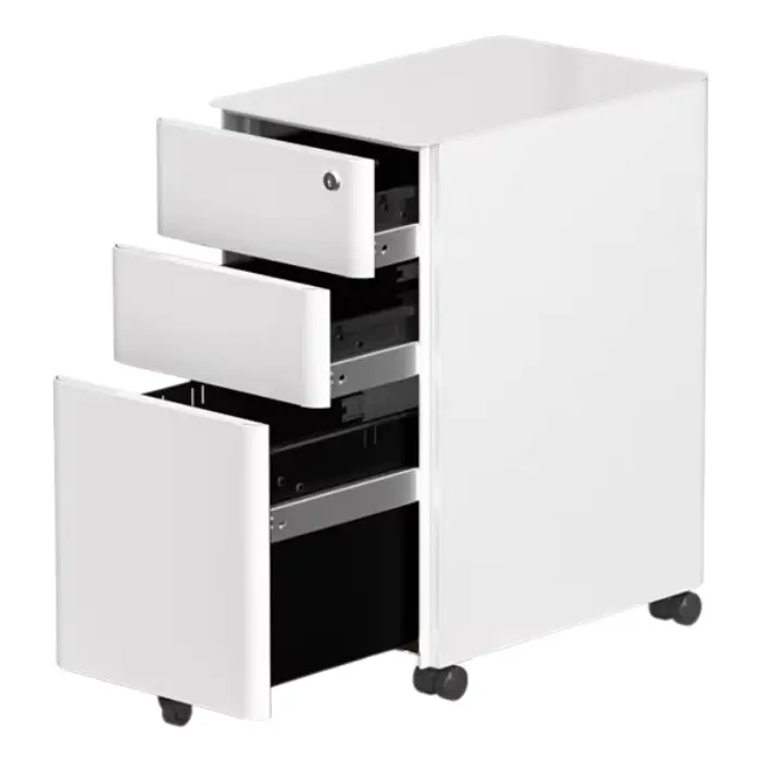 Cajón Móvil FlexiSpot RC5-W Llave 3-Gabinetes Blanco AGFLS00002 (2).webp
