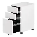 Cajón Móvil FlexiSpot RC5-W Llave 3-Gabinetes Blanco AGFLS00002 (2).webp