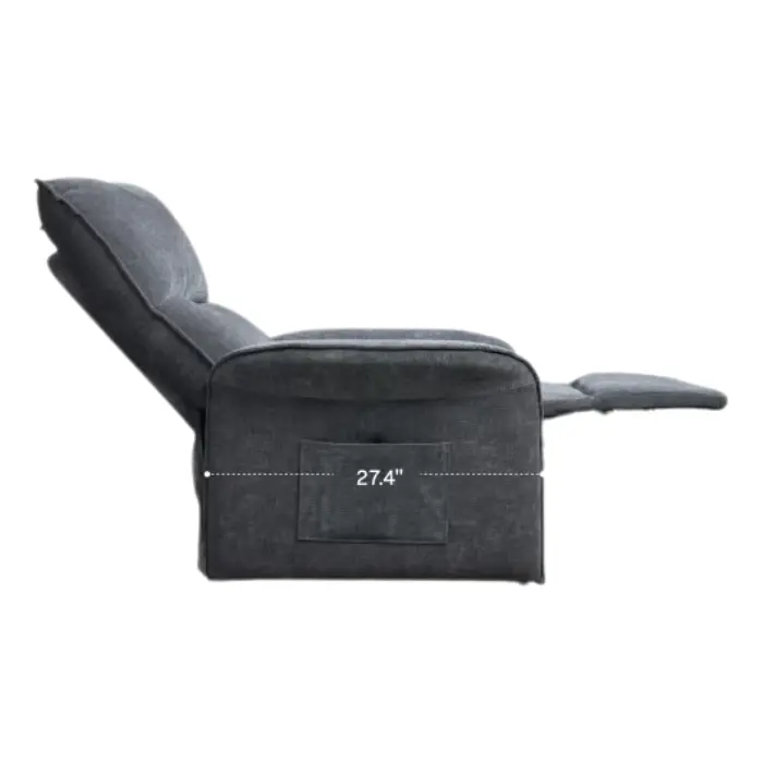 Sillón Reclinable FlexiSpot X2F-B Eléctrico Gris CRFLS00001 (2).webp