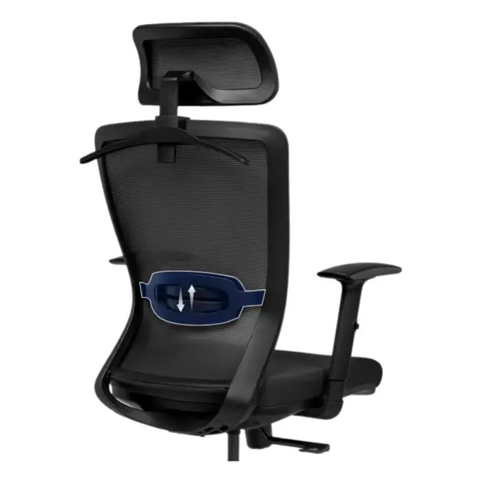 Silla FlexiSpot BS3-B Ergonómica Negra CRFLS00004 (1).webp