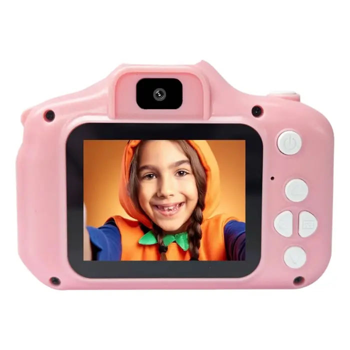 Cámara Digital Argom Magic Pix81 Kids 40MP 32GB USB-C Rosa ARG-AC-9181PK (1).webp