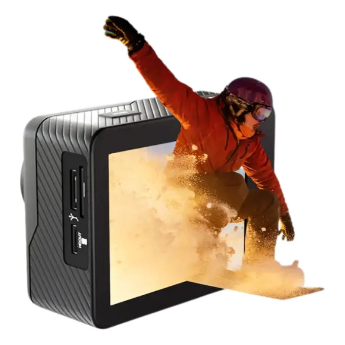 Cámara Argom Epic 85 4K UHD Doble Pantalla Negra ARG-AC-9185BK (2).webp