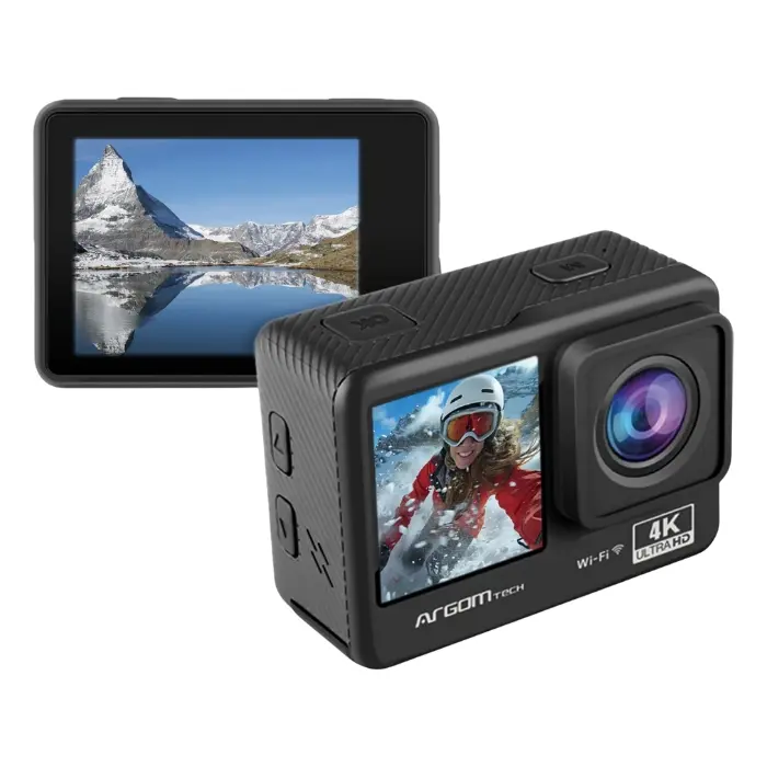 Cámara Argom Epic 88 4K UHD Doble Pantalla Touch Negra ARG-AC-9188BK (1).webp