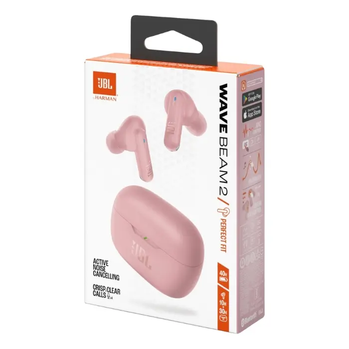 Audífonos Inalámbricos JBL Vibe Beam 2 NC Rosa JBLVBEAM2PIKAM (3).webp