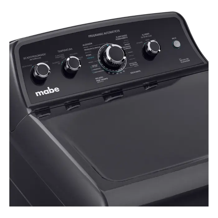 Secadora Eléctrica Mabe 25kg Sanitizado Gris Diamante DME47N8MSDBP0 (5).webp