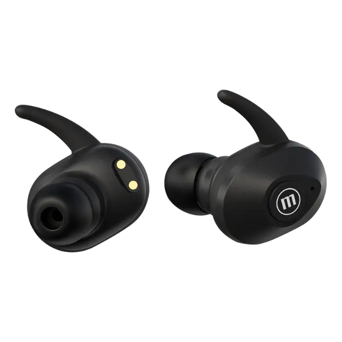 Audífonos Inalámbricos Maxell Mini Duo Negro 348481 (1).webp