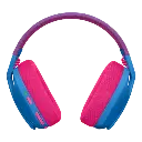 Headset Logitech G435 Lightspeed Inalámbrico USB AzulFucsia 981-001061 (1).webp