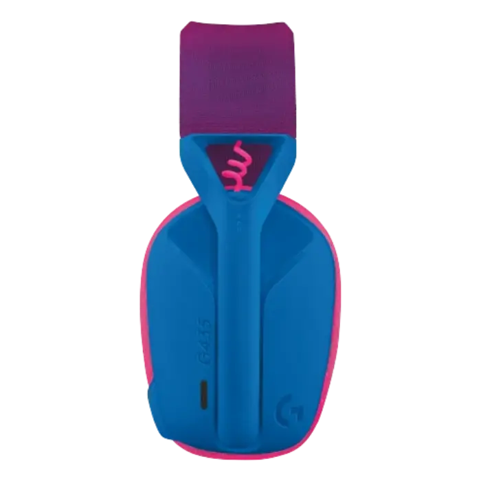 Headset Logitech G435 Lightspeed Inalámbrico USB AzulFucsia 981-001061 (3).webp