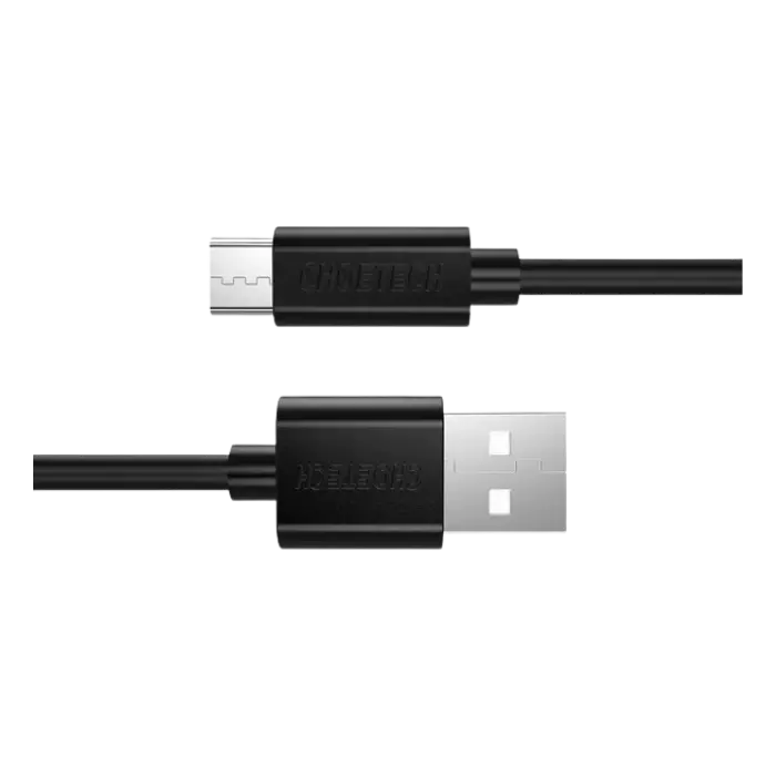 Cable de USB a Micro USB Choetech Carga Rápida 1mt Negro SMT0009 (1).webp