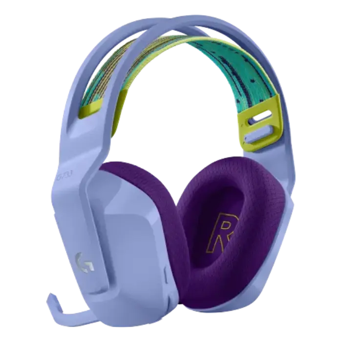 Headset Logitech G733 LightSpeed Inalámbrico USB RGB Lila 981-000889 (2).webp