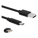 Cable de USB-C a USB-A Choetech Carga Rápida 1mt Negro AC0002 (1).webp