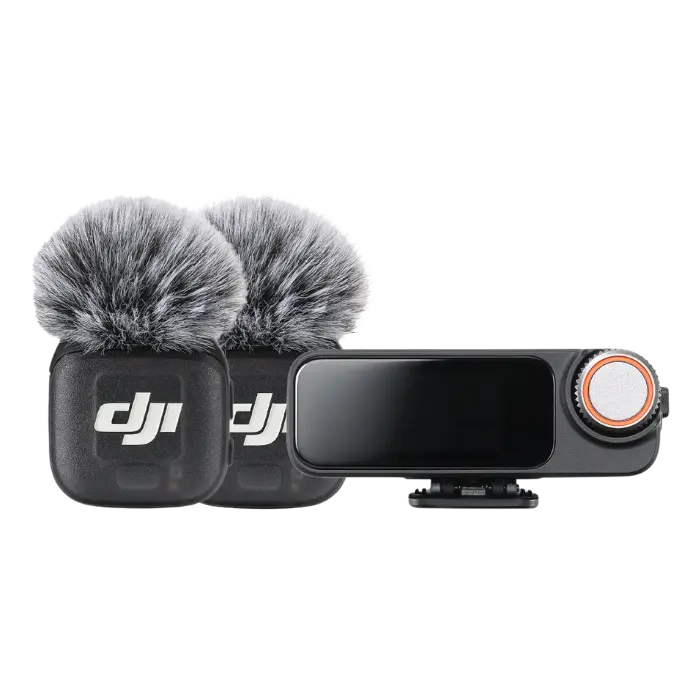 Micrófono DJI Mic 3 (2TX + 1RX + Charging Case) Negro 6937224116344 (1).webp