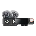 Micrófono DJI Mic 3 (2TX + 1RX + Charging Case) Negro 6937224116344 (1).webp