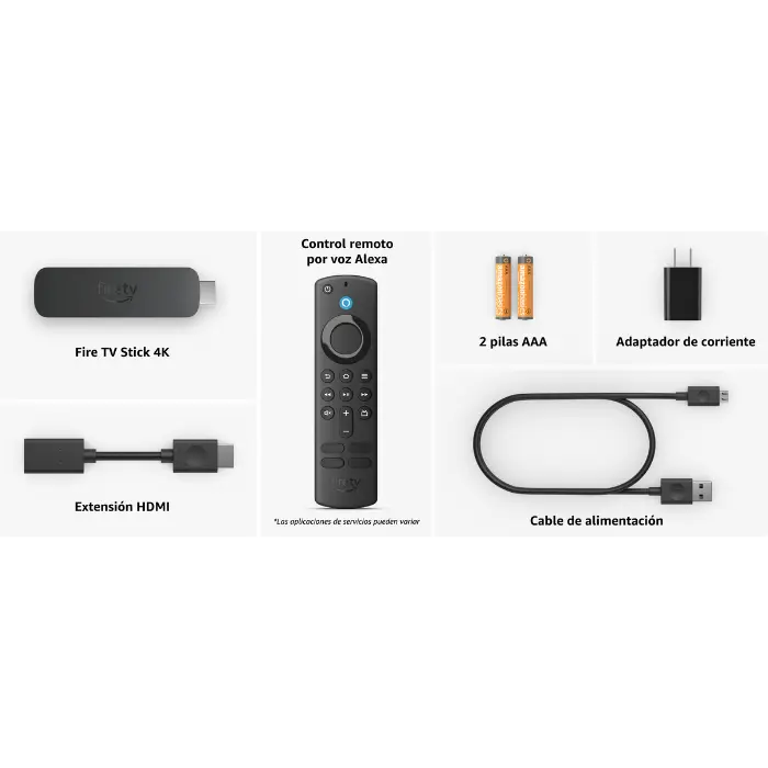 Dispositivo de Streaming Amazon Fire TV Stick 4K 8GB Wi-Fi 6 Negro B0CJM1GNFQ (4).webp