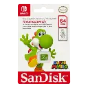 Tarjeta de Memoria MicroSD SanDisk MicroSDXC Nintendo Switch Super Mario Yoshi 64GB SDSQXAO-064G-GN6ZN (1).webp