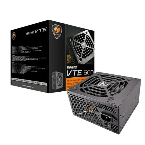 Fuente de Poder Cougar VTE500 80+ Bronce 500W 31VE050 (1).webp