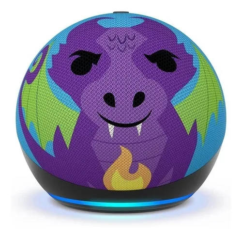 Parlante Inteligente Amazon Echo Dot Kids 5ta Generación Dragon B09B96PMLY