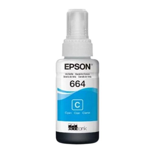 Botella de Tinta Epson Cyan T664 T664220-AL