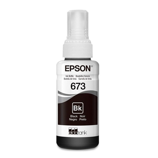 Botella de Tinta Epson Negra T673 T673120-AL