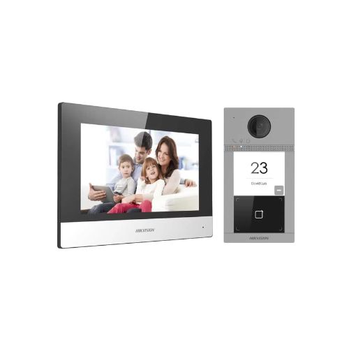 Kit de Videoportero IP Hikvision DS-KIS604-P(B)