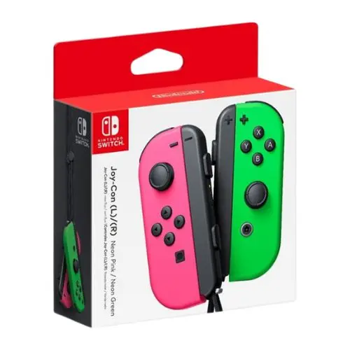 Control Nintendo Switch Joy-Con Rosado-Verde