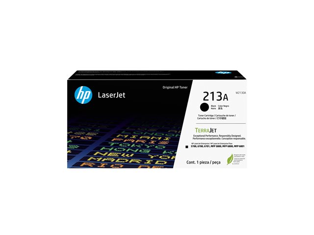 Cartucho de Tóner Negro HP LaserJet 213A W2130A