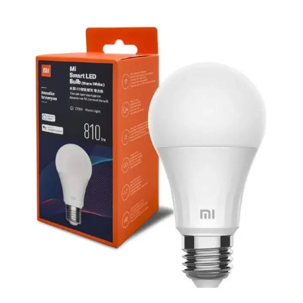 Bombillo Inteligente Xiaomi Mi Smart LED Bulb Blanco Cálido 26688