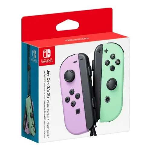 Control Nintendo Switch Joy-Con Violeta-Verde Pastel