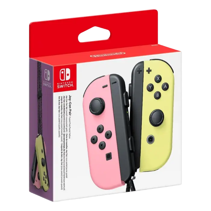 Control Nintendo Switch Joy-Con Rosa-Amarillo Pastel