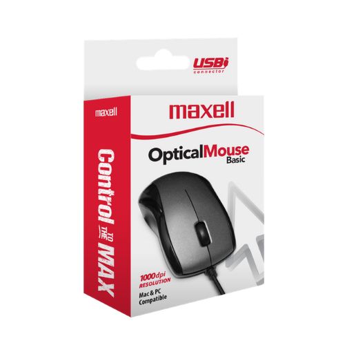 Mouse Maxell Óptico MOWR-101 347005