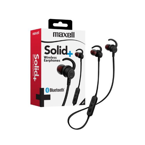 Audífonos Maxell Inalámbricos Solid EB-BT100 Negro 347777
