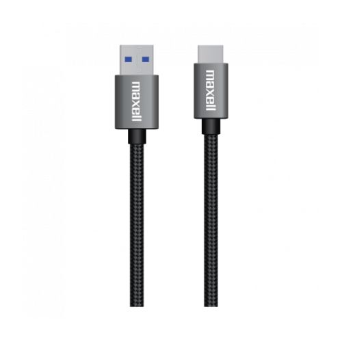 Cable de USB-A a USB-C Maxell 1.8m Negro 347787