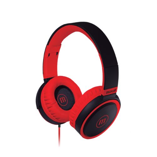 Headset Maxell HP-B52 con Micrófono Rojo 347853