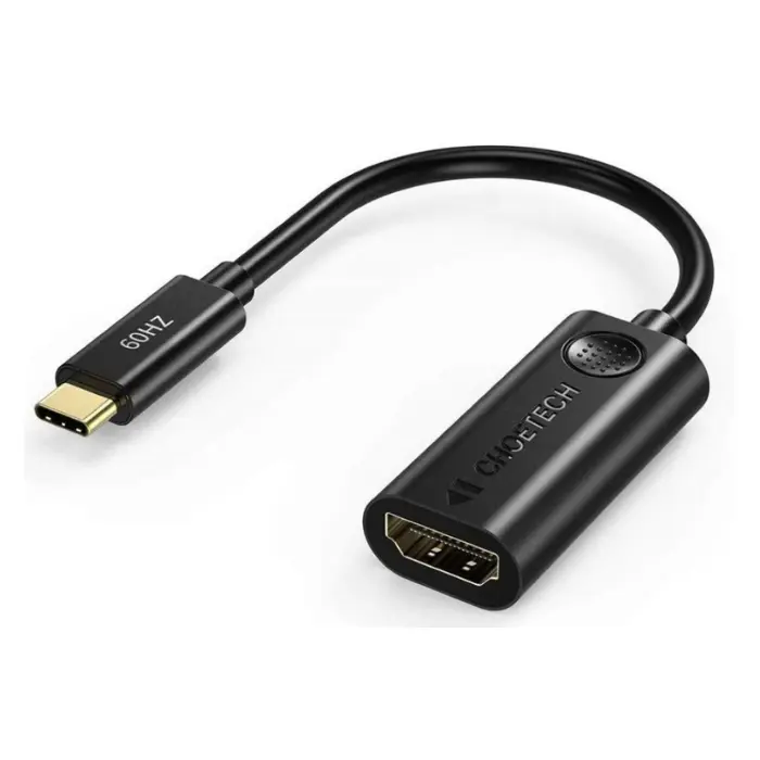 Adaptador de USB-C a HDMI Choetech HDMI Negro HUB-H04