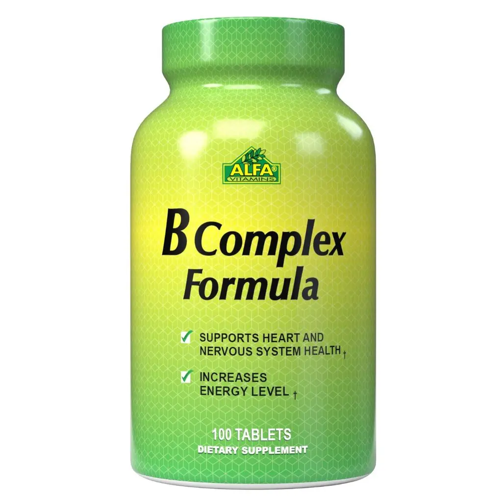 Suplemento Dietético Multivitamínico Alfa Vitamins B Complex Formula 100 Cápsulas 75-A