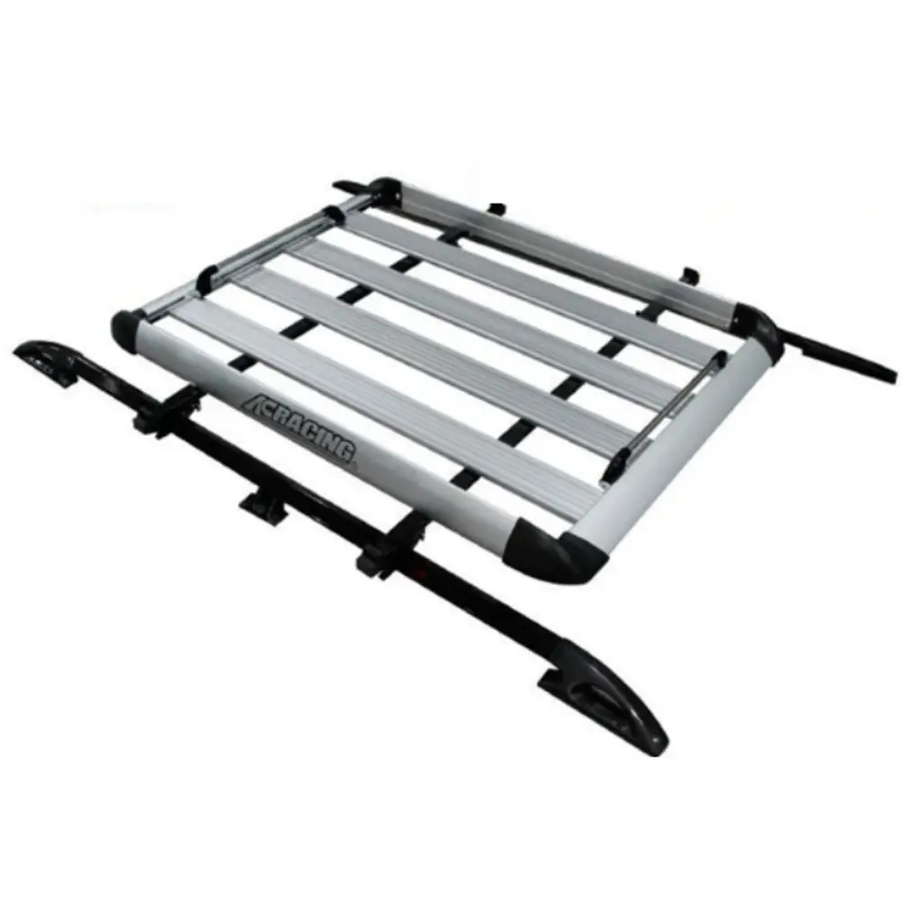 Canasta Porta Equipaje AC Racing Plateada AC777-127