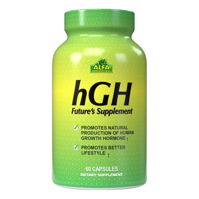 Suplemento Dietético Alfa Vitamins hGH 60 Cápsulas 268-A
